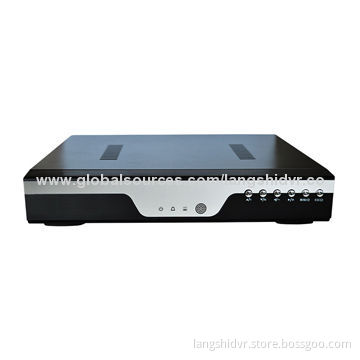 4-channel 720P/Hybrid AHD DVR with Alarm Function, Audio, HDMI, VGA, P2P CloudNew